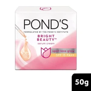 Pond's Bright Beauty Day Face cream SPF15 Vitamin B3 Lighten Dark Spots-50 Grams - Picture 1 of 9