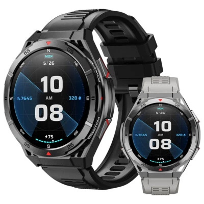 2025 Military Rugged GPS Smart Watch (Call Receive/Dial) Sport Fitness Tracker - Image 1 of 4