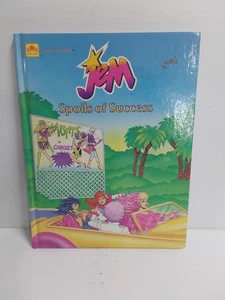 Jem and The Holograms NIGHT OF A THOUSAND EARRINGS Hardcover Golden Book 1986 - Foto 1 di 4