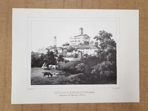 Castello di Mombasiglio Mondovì Monarchia di Savoia E.Gonin F.lli Doyen Ristampa - Picture 1 of 1