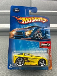 2004 Mattel Hot Wheels First Editions 99/100 Tooned Corvette C6 Diecast Car - Picture 1 of 7