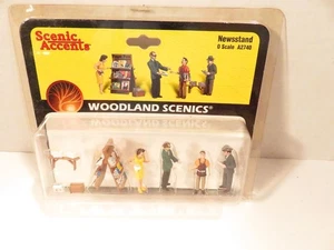 WOODLAND SCENICS A2740 - 0 GAUGE NEWSTAND - NEW - S31Q - Picture 1 of 2
