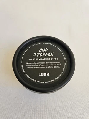 LUSH Cup O'Coffee Face and Body Mask 150g Brand New - Image 1 of 4