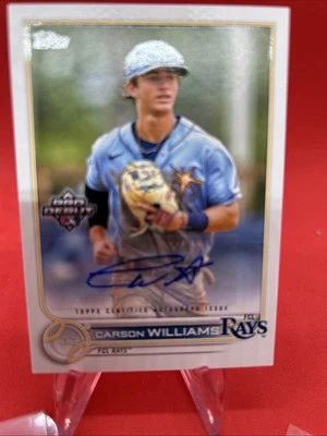 Topps  Baseball Card Carson Williams Pro Debut  Nr 54 - Bild 1 von 4