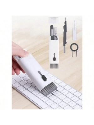 7 In 1 Mini Computer Keyboard Cleaner PC Watch Laptop Camera Dust Cleaning Kit - Image 1 of 4