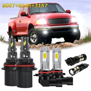Faros antiniebla LED para Ford F150 2000-2002 2003 6000K luces intermitentes 6x - Imagen 1 de 20