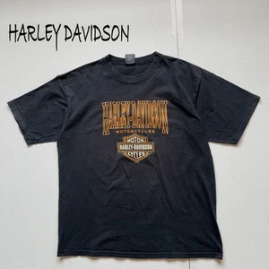 Harley-Davidson made in USA black T-shirt Size XL "offers welcome" R3720 - Picture 1 of 24