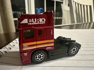 2008 Matchbox DAF XF95 Space Cab Red Euro Transport - LOOSE - Image 1 of 4