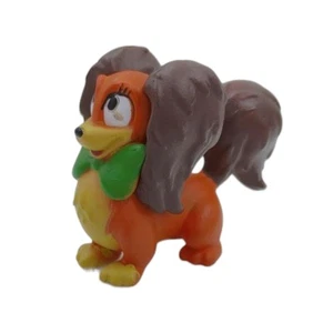 Disney Minnie Mouse Cucciolo Cane Fifi The Peke Figura Giocattolo - Foto 1 di 8