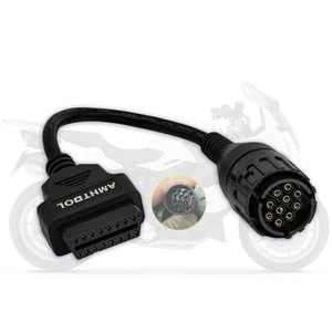 OBD2 Adapter Cable for BMW Motorcycle 10 Pin to 16 Pin Connector,Fit for BMW ... - Picture 1 of 9