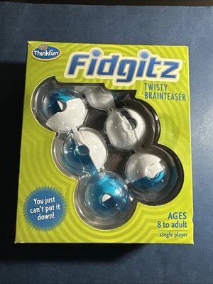 New! THINK FUN FIDGITZ TWISTY BRAINTEASER - ages 8+, single player game - Image 1 of 4
