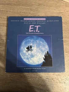 Michael Jackson E. T. 1982 Storybook John Williams Cassette Edition mit Poster - Bild 1 von 9