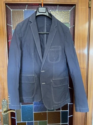 POLO CLUB Talla L Chaqueta Algodon GRIS Slim - Imagen 1 de 4