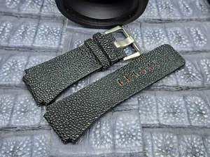 26mm/24mm Stingray Leather Watch Band Vintage Minimalist Design Bespoke - Picture 1 of 9