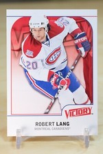 2009-10 UD Victory Swedish Base #106 Robert Lang - Montreal Canadiens