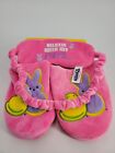 New Peeps Pink Slipper And Eye Mask Gift Set Kids Size M (13-1) (C36)**