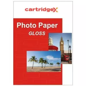 100 hojas 6X4 brillo 185gsm papel fotográfico para impresora de inyección de tinta - alta calidad - Imagen 1 de 1