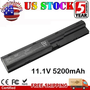 PR06 Battery 633805-001 For HP ProBook 4530s 4430s 4330s 4540s 4440s 4535s 4545s - Picture 1 of 4