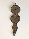Pendentif Amulette Serpent Gan en  bronze - Art africain