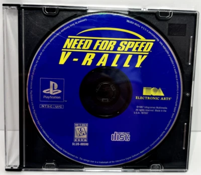 Need for Speed: V-Rally (Sony PlayStation 1, 1997) PS1 - Image 1 of 3