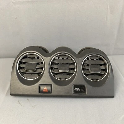 Nissan Altima 2007-2012 tablero central ventilación bisel interruptor de peligro negro Foto 1 de 4