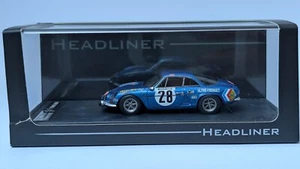 Headliner Alpine Renault A110 rally Monte Carlo 1971 Andersson 1:43 HL0803 HPI - Foto 1 di 3