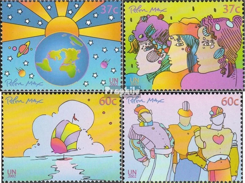 Naciones Unidas - nuevo York 900-903 sobres primer día 2002 conferencia - Imagen 1 de 1