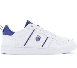 K-Swiss Lozan Match LTH Herren Sneaker Leder Weiß 08903-985 Sport Freizeit Schuh - Picture 1 of 6