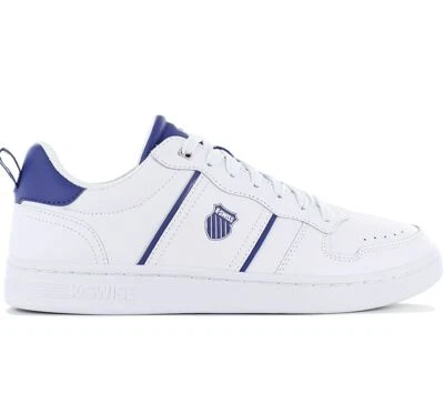 K-Swiss lozan Match Lth Hombre Sneaker Cuero Blanco 08903-985 Sport Ocio Zapato - Imagen 1 de 4
