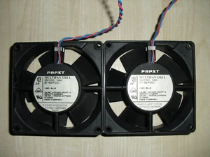 2 x Papst 3312L 12Vdc 1.4W (6-15VDC) 92x92x32mm Low Power Low Noise Fan - Picture 1 of 3