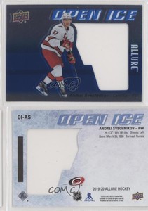 2019-20 Upper Deck Allure Open Ice Andrei Svechnikov #OI-AS