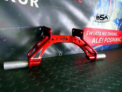 Clavijas de pasajero acrobacias subcaula CNC Kawasaki ZX6R NINJA 2013-2018 BSA Foto 1 de 3