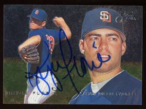 1995 Flair BRANDON CUMPTON Signed Card autograph AUTO padres brewers mariners