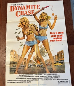 GREAT TEXAS DYNAMITE CHASE Lebanese/English One sheet 27.5x40" Movie Poster 1976 - Picture 1 of 15