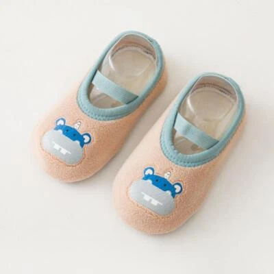 Baby Anti-slip Socks Newborn Thick Soft Warm Floor Shoes for Boys Toddler Girls - Image 1 of 4