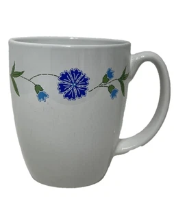 Corelle Spring Blue Stoneware Coffee Mug 11 Oz Height 4 in Width 3 Inch - Picture 1 of 5