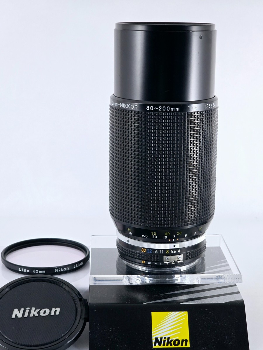 【美品】ニコン Ai-s ニッコール 80-200mm f/4 MF レンズ EXC+5 NIKON Ai-S Zoom-NIKKOR 80-200mm F4 Lens For F Mount