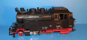 LGB scala G locomotiva a vapore BR 99 6001 ferrovia trasversale in resina della DR n. 2080 #6959 - Foto 1 di 15
