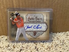 JACK CLARK 2006 Upper Deck Artifacts AUTO-FACTS SIGNATURES #AF-CK Auto #d /800