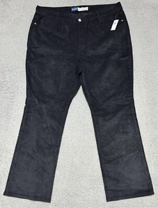 Old Navy Extra High Rise Kicker Boot Cut Corduroy Pants Womens Plus 18 Petite - Picture 1 of 9