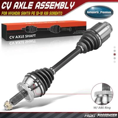 New Front RH CV Axle for Hyundai Santa Fe 2013-2018 Santa Fe XL 2019 Kia Sorento - Image 1 of 4