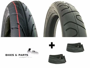 MZ 125 SM RT REIFEN VORN und HINTEN  + SCHLÄUCHE VORDERRAD HINTERRAD ANGEBOT NEU - Bild 1 von 1