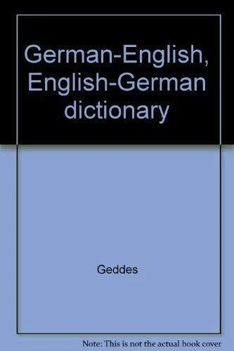 German-English, English-German dictionary - Image 1 of 1