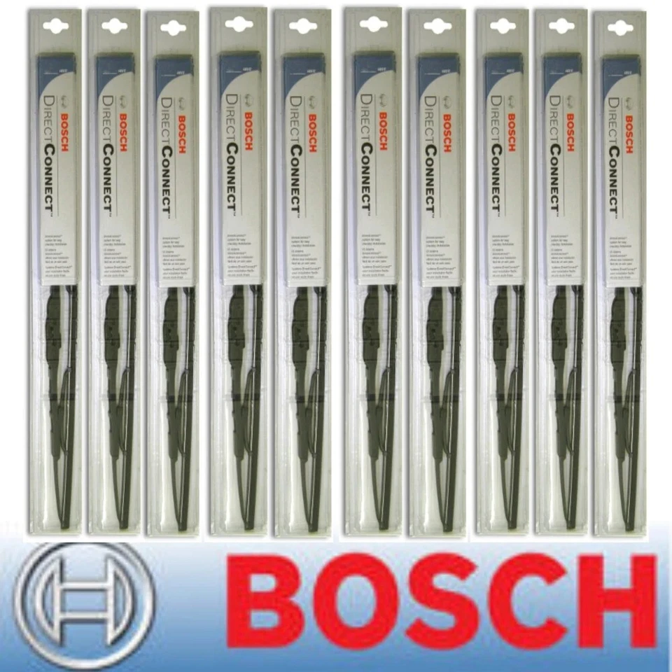 10 Pack Bosch Direct Connect Wiper Blade's Size 24 inch - Image 1 of 1