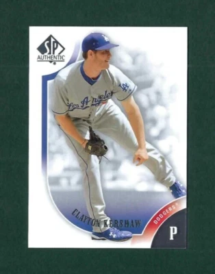 2009 Upper Deck SP Authentic #22 Clayton Kershaw Los Angeles Dodgers - Image 1 of 2