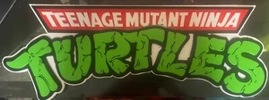 Limited Edition 48 cm 3D Sign Large Retro Multicolor TMNT CoWaBuNgA DuDe! - Picture 1 of 3