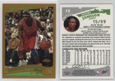 2005-06 Topps Chrome Gold Refractor /99 Antawn Jamison #15