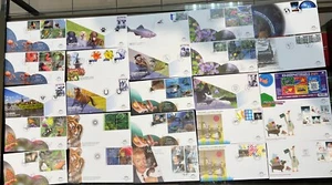 NEDERLAND 2024 -FDC- EERSTE DAG ENVELOPPEN - COMPLETE JAARGANG - E872a t/m 889b - Afbeelding 1 van 1