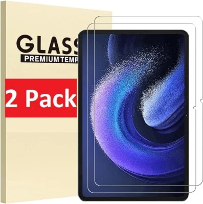(2 PCS) For Xiaomi Pad 6/Pad 6 Pro/Pad 7 Pro/Redmi Pad SE Glass Screen Protector - Image 1 of 4