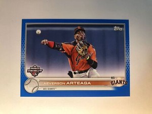 2022 Pro Debut Base Blue #PD-200 Aeverson Arteaga /150 - ACL Giants
